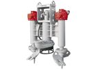 DAE Growler - Model 1000 - Hydraulic Dredge Pump with 2 Side Cutters