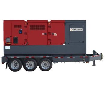 DAE Pumps Horton - Model 700 - Mobile Generator - 560 kW / 700 kV / 1520 Amps at 240 V / 42 Hours