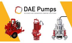 Best Non-Clogging Pumps for Moving Material - DAE Pumps - Video