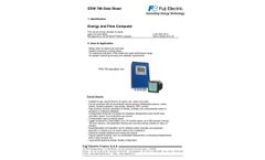 Fuji-Electric - Model ERW700 - Flow Rate and Thermal Energy Calculator - Brochure