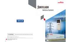 Murata - 2.1kWh Energy Storage Module System - Brochure