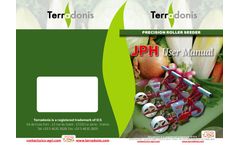 Terradonis - Model JPH - Bar Mounted Small Grain Seeeder - Brochure