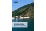 Hydroelectrical Power Generation - Brochure