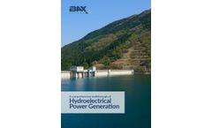 Hydroelectrical Power Generation - Brochure
