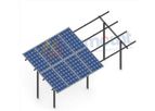 HQ Mount - Model HQ-GM-GT4 - Solar Farm and Solar Farm System With GT4 Mounting Structure