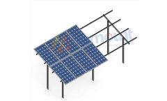 HQ Mount - Model HQ-GM-GT4 - Solar Farm and Solar Farm System With GT4 Mounting Structure