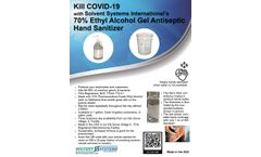  	SSI - Gel Alcohol Hand Sanitizer - Brochure