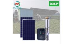 Mars - Model 2HP - Solar Energy Water Pump System for Agriculture