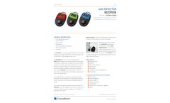 Ecotox - Model 1225000-1225003 - Portable Single Gas Detector - Brochure