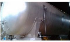 Non-Invasive Tank Level Measurement  for Liquid Chlorine