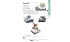 Shinova - Model BS-600V - Semi-Automatic Veterinary Chemistry Analyzer - Brochure