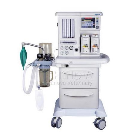Shinova - Model AneMax-A4 - Trolley Veterinary Anesthesia Machine