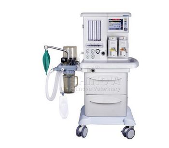 Shinova - Model AneMax-A4 - Trolley Veterinary Anesthesia Machine