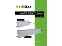 hortiONE - Model 592 - LED Grow Lights - Manual