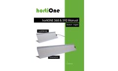 hortiONE - Model 592 - LED Grow Lights - Manual