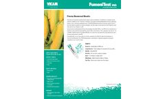 FumoniTest - Model WB - Fumonisin Mycotqxin Testing System - Brochure