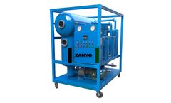 Zanyo - Model ZYL - Lubricating Oil Filtration Machine