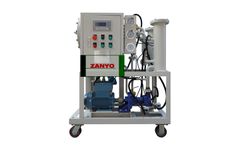 Zanyo - Model ZYJ - Coalescence Separation Oil Filtration Machine
