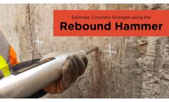 Estimating Concrete Strength Using the Rebound Hammer | Non-Destructive Testing - Video