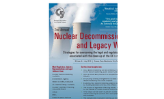 Nuclear Decommissioning & Legacy Waste