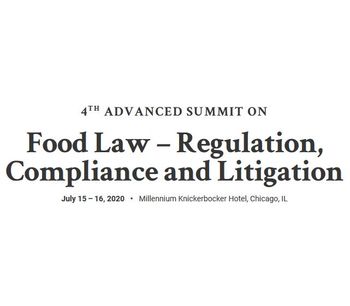 4th Advanced Summit on Food Law – Regulation, Compliance and Litigation 2020