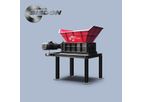 Siedon - Model TS - China Waste Shredder Two Shaft Shredder Machine For Industrial Waste/Tire/Plastic