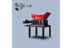 Siedon - Model TS - China Waste Shredder Two Shaft Shredder Machine For Industrial Waste/Tire/Plastic