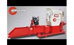 Video of SIEDON EPS Densifier Foam Compactor