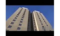 High rise steel residential building - Video