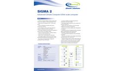 CTIcontrol - Model SIGMA 2 - Advanced Climate Computer & Bird Scale Computer - Brochure