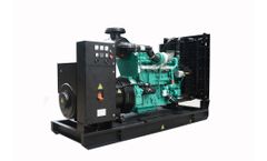 Hosem Power - Model A-C385H - Open Type 6 Cylinder 1800RPM Cummins Generator Set