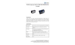 Tianyu - Model TY-6330P - Portable Syngas Gas Analyzer (CH4/CO2/CO/H2/O2/CxHy) - Datasheet