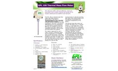 GPL - Model 100 - Thermal Mass Flow Meter - Brochure