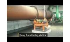 Rotary Drum cooler machine MP4 - Video