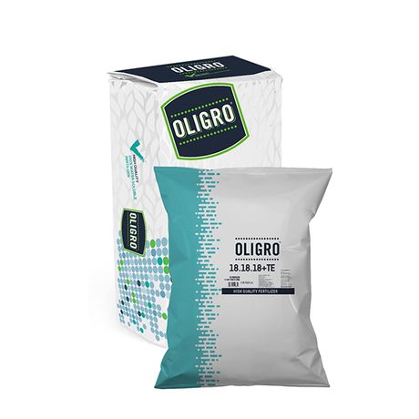 Oligro - Model 18-18-18+TE - Fertilizer Enriched With Rich Micronutrients