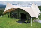 OkSolar PowerFilm - Model 002500 - 1 Kilowatt Solar Field Shelters