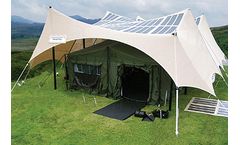 OkSolar PowerFilm - Model 002500 - 1 Kilowatt Solar Field Shelters