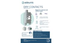 Adeunis - Model 0-1 Status - Dry Contacts Device- Brochure