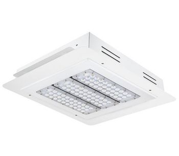 J&H - Model JH-CPW180W-27R - Gas Station LED Canopy Light