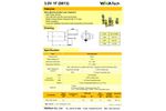 VINATech - Model 3.0V 1F (0813) - Electric Double Layer Capacitor (EDLC) - Brochure