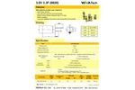 VINATech - Model 3.0V 3.3F (0820) - Electric Double Layer Capacitor (EDLC) - Brochure