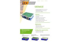 Cell Pack - Ultracapacitor Module for Energy Storage Systems  - Brochure
