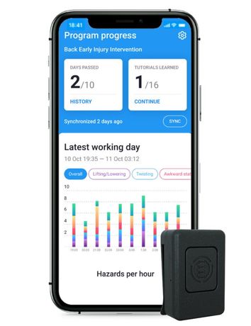 SoterCoach - Wearable Device and AI-Driven Training Program Software