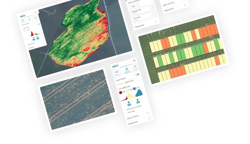 Solvi - Drone Based Crop Monitoring Software