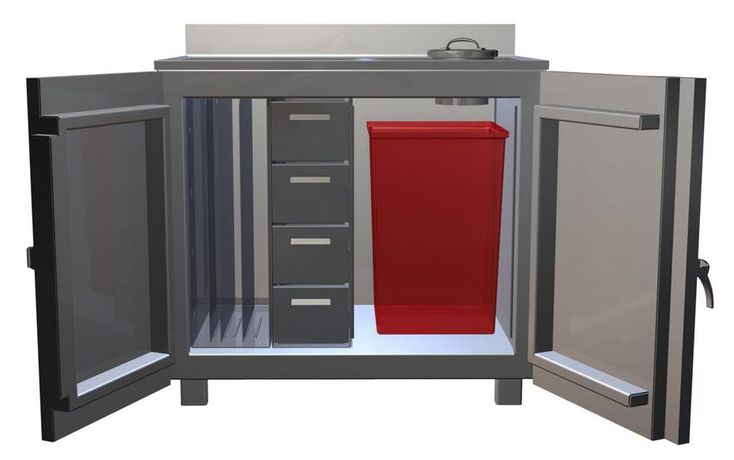 Kvark Large Flood Waste Storage Cabinet