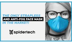 The ONLY Strapless and Anti-Fog Face Mask in the Market! - Video
