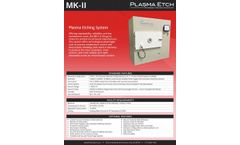 Plasma-Etch - Model MK-II - Plasma Etching System - Brochure