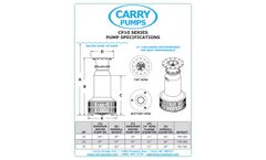 Carry - Model CP10 - High Volume Axial Flow Pump - Brochure