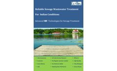 Large Community and Industrial SBR Sewage Treatment System - Brochure