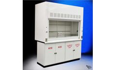Fisher American - Model NLS-604 - 6' Fume Hood w/ Acid & Flammable Storage Cabinets